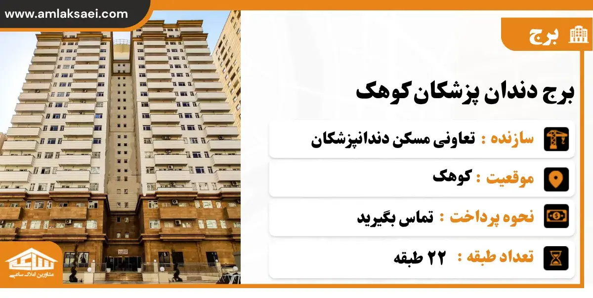 برج دندان پزشکان کوهک